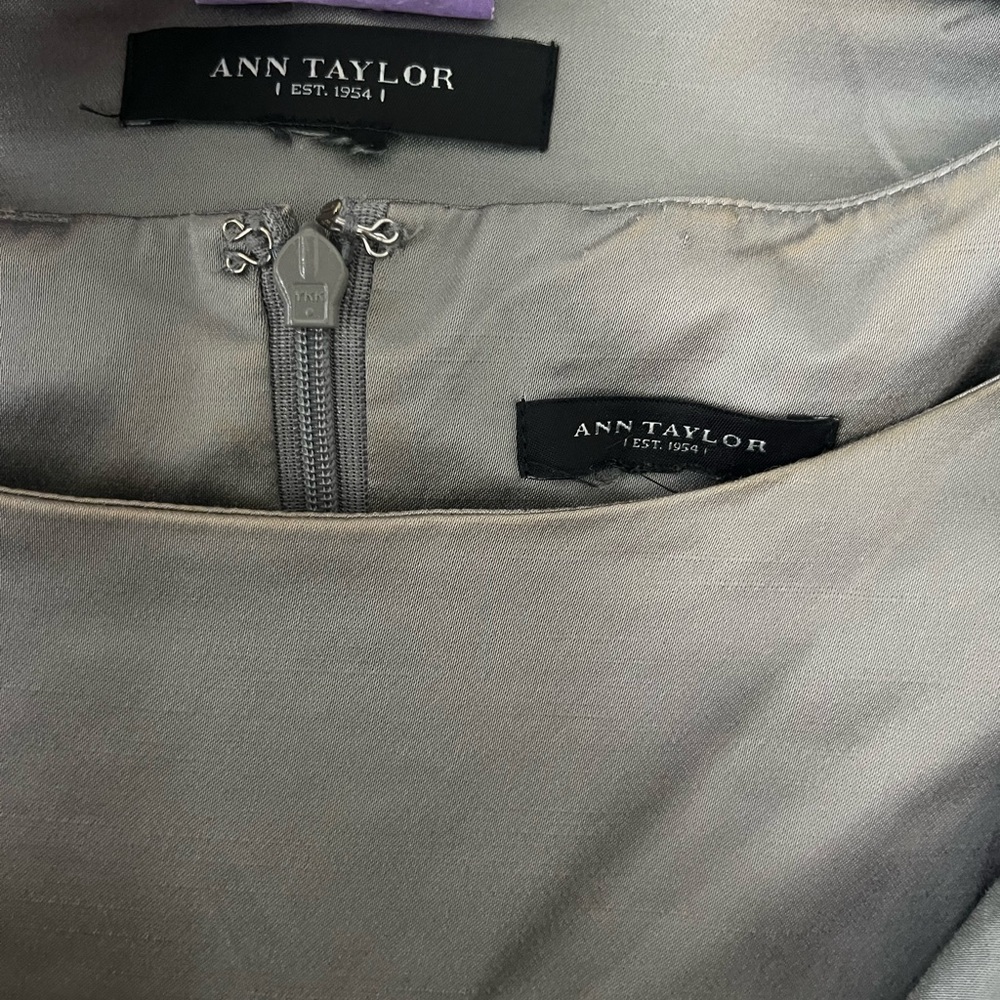 Ann Taylor Gray Dress with Jacket - Picture 5 of 10